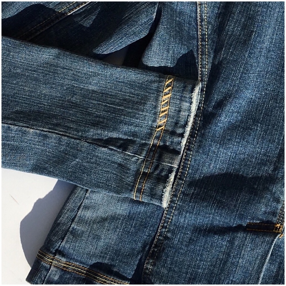 DKNY Jeans Embroidered Jean Jacket - Picture 5 of 6